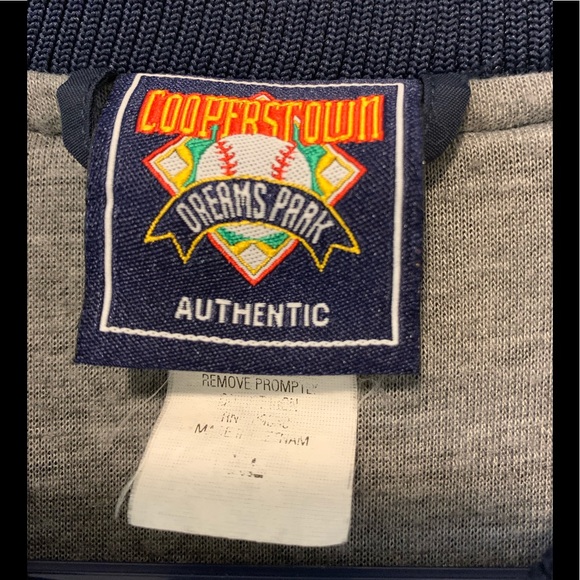 Cooperstown Dreams Park 1/4 Zip XL Baseball Water Repellent Windbreaker - Picture 3 of 16